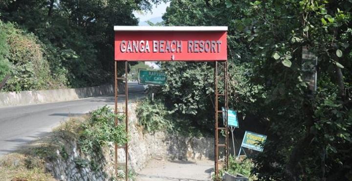Ganga Beach Resort Rishikesh Bagian luar foto