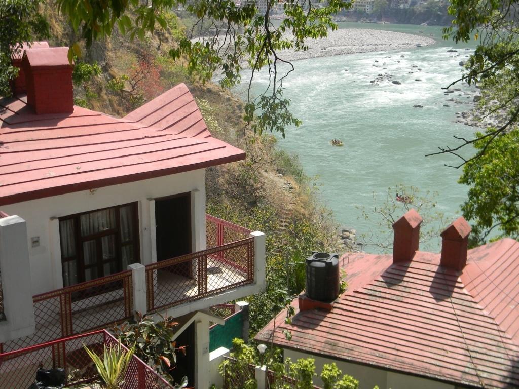 Ganga Beach Resort Rishikesh Bagian luar foto