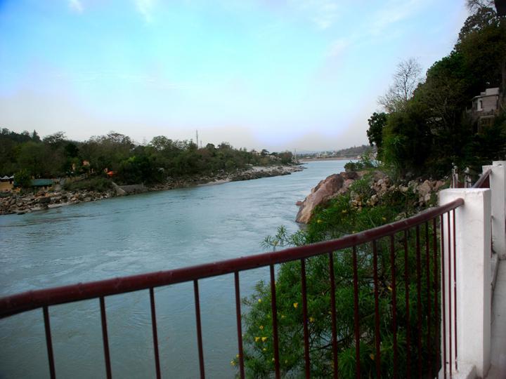 Ganga Beach Resort Rishikesh Bagian luar foto