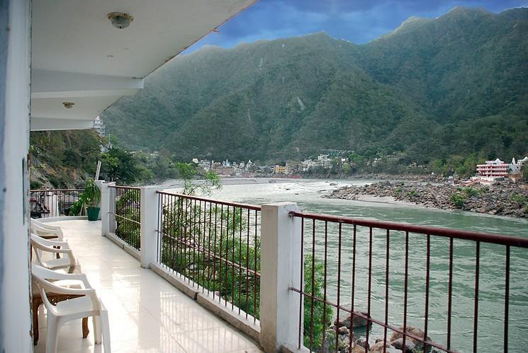 Ganga Beach Resort Rishikesh Bagian luar foto